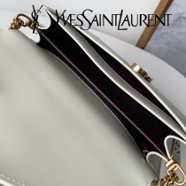 YSL新款型號532750-2 Cassandra平紋信封包