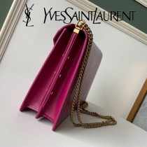 YSL新款型號532750-4 Cassandra平紋信封包