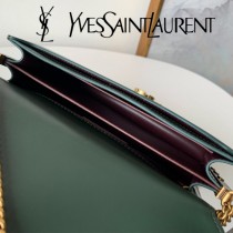 YSL新款型號532750-1 Cassandra平紋信封包