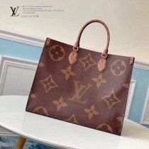 Ｍ44576 新款原版皮ONTHEGO 手袋 購物袋