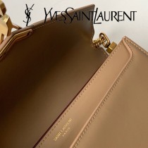 YSL新款型號532750-6 Cassandra平紋信封包