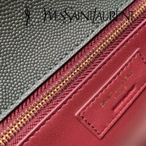YSL新款型號532750-8 Cassandra魚子醬信封包