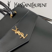 YSL-18-1 YSL聖羅蘭新款原版皮 UPTOWN小號鏡面小牛皮手提包