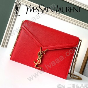 YSL新款型號532750-7 Cassandra魚子醬信封包