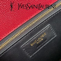 YSL新款型號532750-11 Cassandra魚子醬信封包