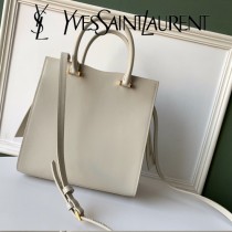 YSL-18 YSL聖羅蘭新款原版皮 UPTOWN小號鏡面小牛皮手提包