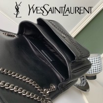 YSL-20 YSL新款Niki小號编织款寫斜挎包郵差包 手工制作