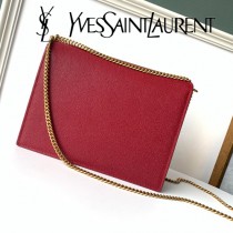 YSL新款型號532750-11 Cassandra魚子醬信封包