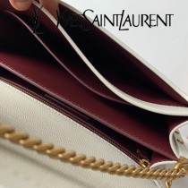 YSL新款型號532750-10 Cassandra魚子醬信封包