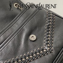 YSL-20 YSL新款Niki小號编织款寫斜挎包郵差包 手工制作