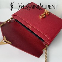 YSL新款型號532750-11 Cassandra魚子醬信封包