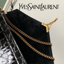 YSL新款型號532750-12 新皮紋龜紋鏈條包