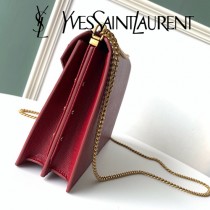 YSL新款型號532750-11 Cassandra魚子醬信封包