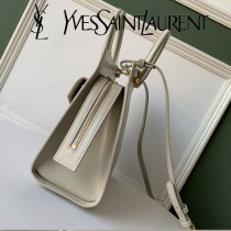 YSL-18 YSL聖羅蘭新款原版皮 UPTOWN小號鏡面小牛皮手提包