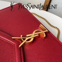 YSL新款型號532750-11 Cassandra魚子醬信封包