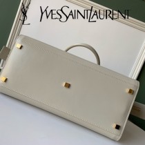 YSL-23 YSL聖羅蘭新款原版皮 UPTOWN大號鏡面小牛皮手提包
