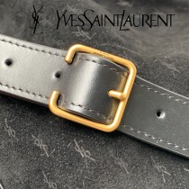 YSL-15 YSL聖羅蘭新款原版皮麂皮水桶包