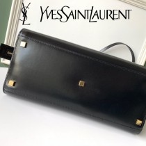 YSL-23-1 YSL聖羅蘭新款原版皮 UPTOWN大號鏡面小牛皮手提
