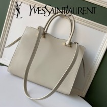 YSL-23 YSL聖羅蘭新款原版皮 UPTOWN大號鏡面小牛皮手提包