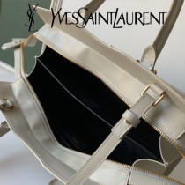 YSL-23 YSL聖羅蘭新款原版皮 UPTOWN大號鏡面小牛皮手提包