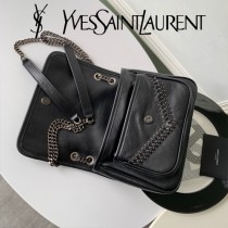 YSL-20 YSL新款Niki小號编织款寫斜挎包郵差包 手工制作