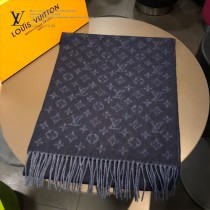 LV專櫃同步 雙面漸變花紋羊絨圍巾客供羊絨大長巾