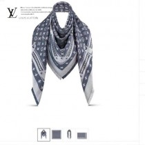 LV最新 STUDDY DENIM MONOGRAM披肩 三色