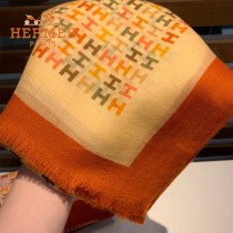 HERMES新款最頂級戒指絨 絲絨長巾