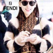 FENDI秋冬最新款簡單圍巾