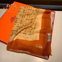 HERMES新款最頂級戒指絨 絲絨長巾