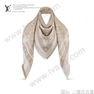 LV最新 STUDDY DENIM MONOGRAM披肩 三色