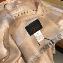 LV最新 STUDDY DENIM MONOGRAM披肩 三色