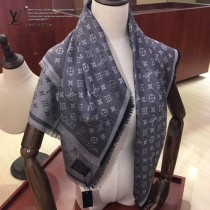 LV專櫃新款 最新限量雙面拼色圍巾