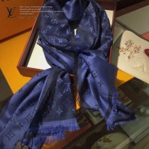 LV專櫃新款 最新限量雙面拼色圍巾