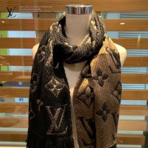 LV最新歐根紗提花毛線圍巾