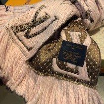 LV最新歐根紗提花毛線圍巾