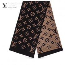 LV最新歐根紗提花毛線圍巾