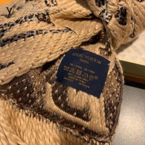 LV最新歐根紗提花毛線圍巾