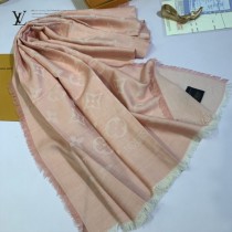 LV新款牛仔藍長巾
