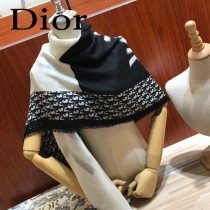 DIOR迪奧原單絲羊絨圍巾方巾