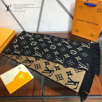 LV MONOGRAM GIANT JUNGLE LOGOMANIA 圍巾