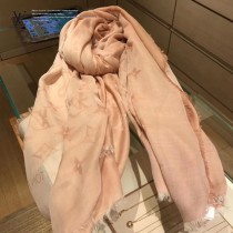 LV新款牛仔藍長巾