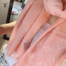 LV新款牛仔藍長巾