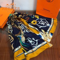 HERMES愛馬仕絲羊絨方巾