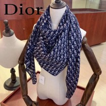 Dior迪奧頂級真絲羊絨方巾