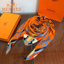 HERMES愛馬仕絲羊絨方巾
