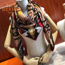 HERMES愛馬仕絲羊絨方巾