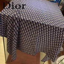 Dior迪奧頂級真絲羊絨方巾