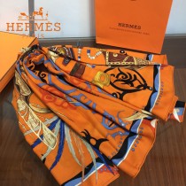 HERMES愛馬仕絲羊絨方巾