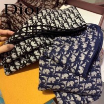Dior迪奧頂級真絲羊絨方巾